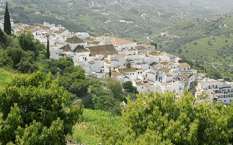 Close to the sea villages Frigiliana
